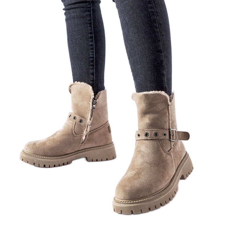 Stivali isolanti beige di Gibsonia