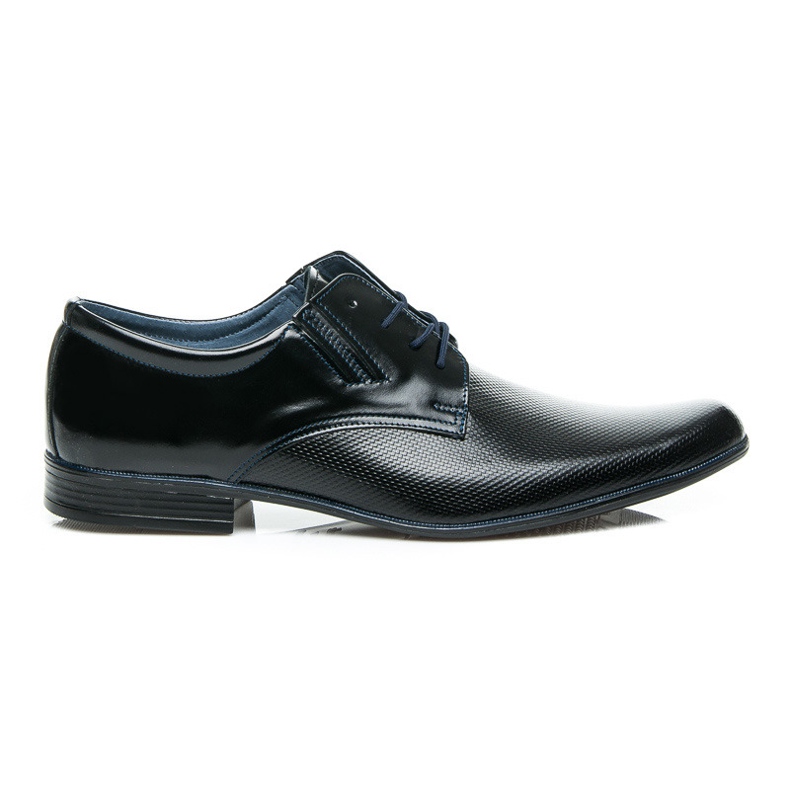 Lucca Scarpe in pelle lucida nero