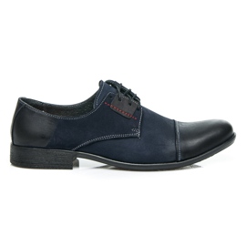 Lucca Scarpe classiche in pelle blu
