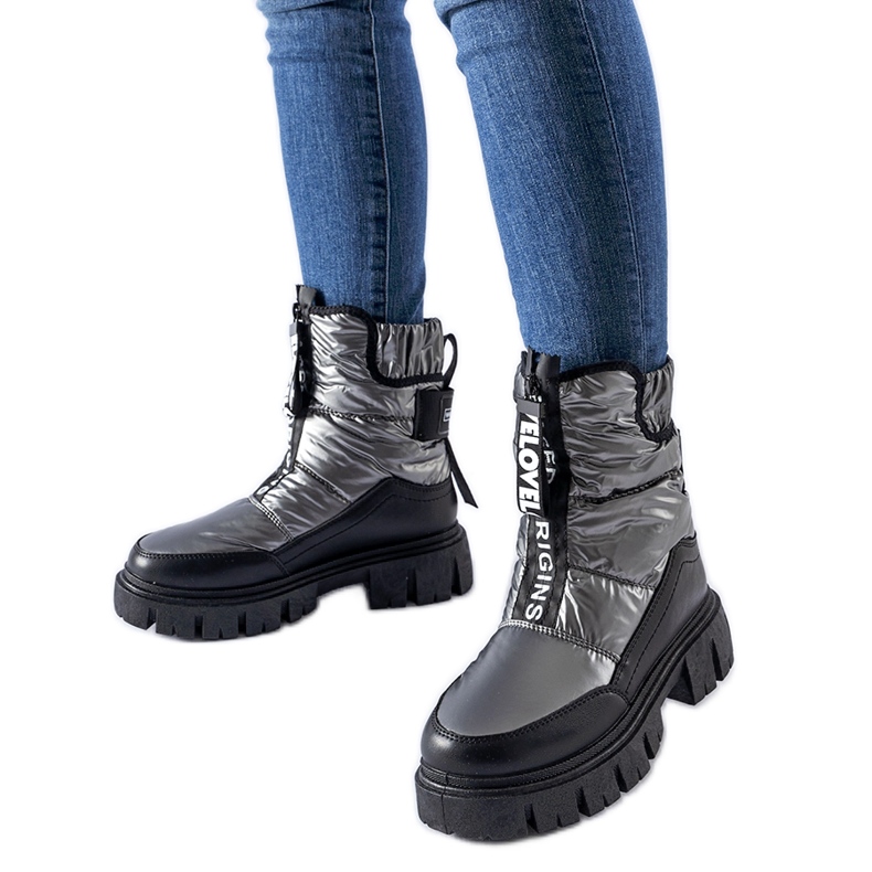 Doposci Moorhead isolanti in grafite e nero grigio