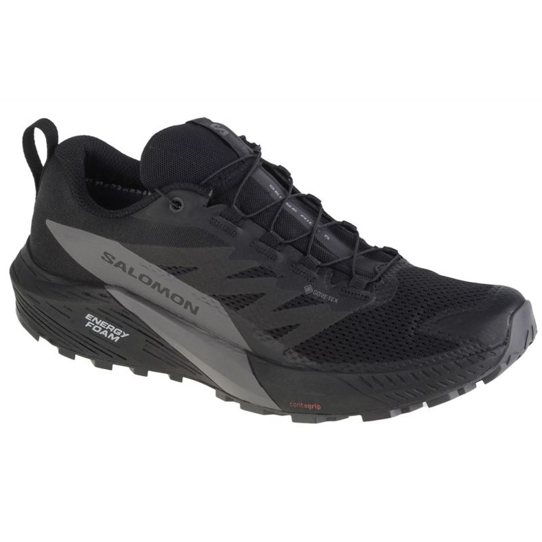Scarpe da corsa Salomon Sense Ride 5 Gtx M 471472 nero