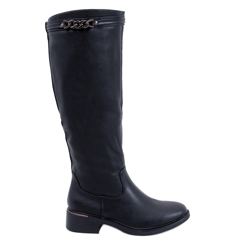 Stivali classici da donna Forte Nero
