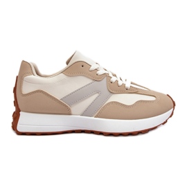Scarpe sportive Chloette beige da donna