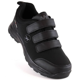 Scarpe da trekking con velcro Vanhorn W WOL168, nere nero