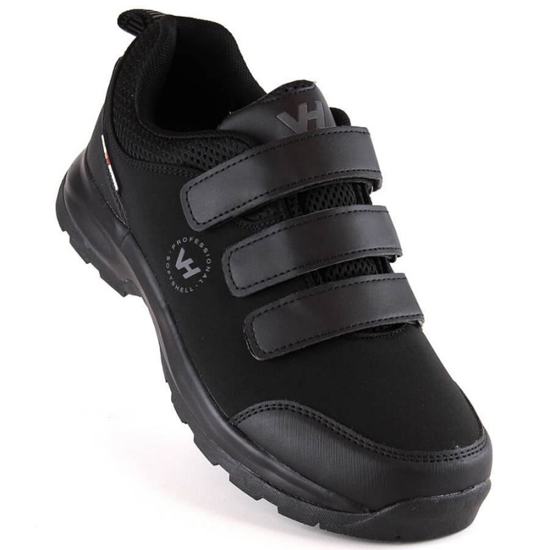 Scarpe da trekking con velcro Vanhorn W WOL168, nere nero