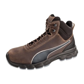 Scarpe Puma Cordur Brown Mid M MLI-S14B9, marrone scuro