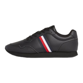 Scarpe Tommy Hilfiger Core Lo Runner Pu M FM0FM048340GQ nero