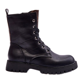 Stivali di eco-ineather workers da donna nero
