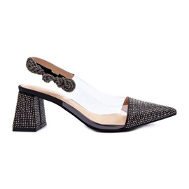 Décolleté eleganti a punta D&amp;A MR91292-1 Nere nero
