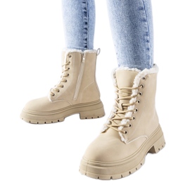 Stivali isolanti beige di Tadasuni