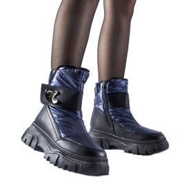 Stivali da neve isolanti Mejia blu navy e neri