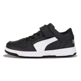 Scarpe Puma Rebound Layup Lo Sl V Ps 370492 02 nero