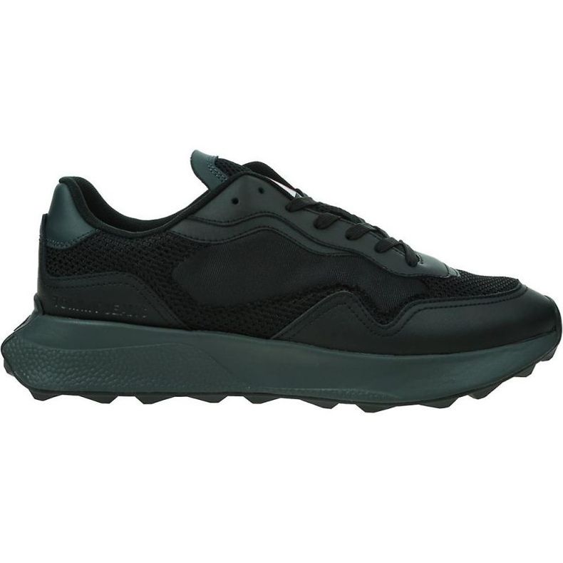 Scarpe Tommy Hilfiger Runner Mix Material M EM0EM01259BDS nero