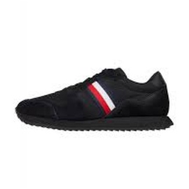 Tommy Hilfiger Runner Evo Mix M scarpe FM0FM04699 Bds nero