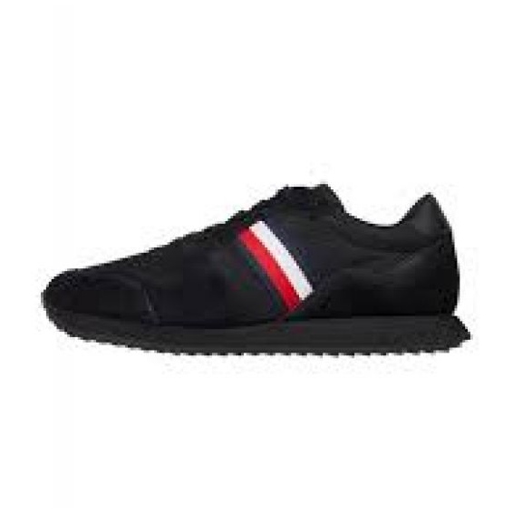 Tommy Hilfiger Runner Evo Mix M scarpe FM0FM04699 Bds nero