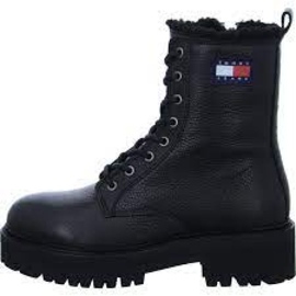 Scarpe Tommy Hilfiger Urban Boot Tumbled Ltr Wl W EN0EN02317BDS nero