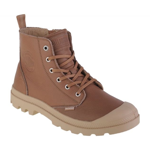 Scarpe Palladium Pampa Zip Lth Ess M 76888-254-M marrone