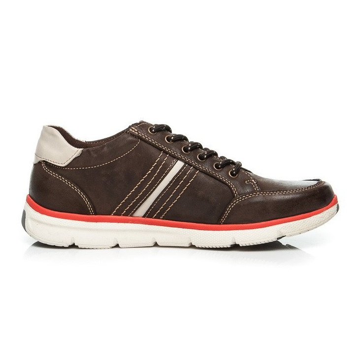 Mazaro Scarpe sportive in pelle marrone