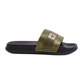 Infradito classiche da uomo Big Star LL174458 Cachi verde