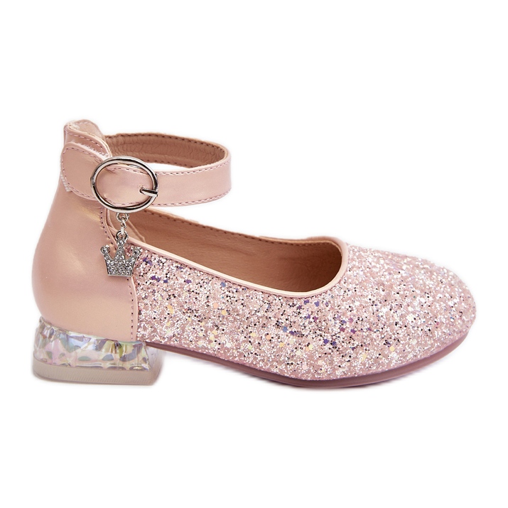 Ballerine Pardride Glitter Rosa per Bambini
