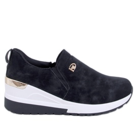 Scarpe con zeppa Hense nere nero