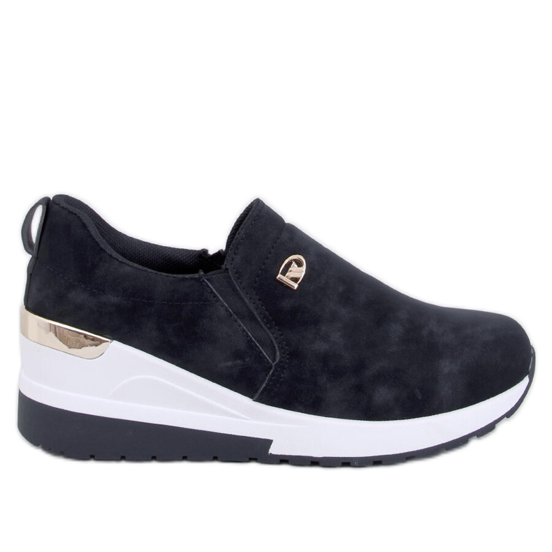 Scarpe con zeppa Hense nere nero
