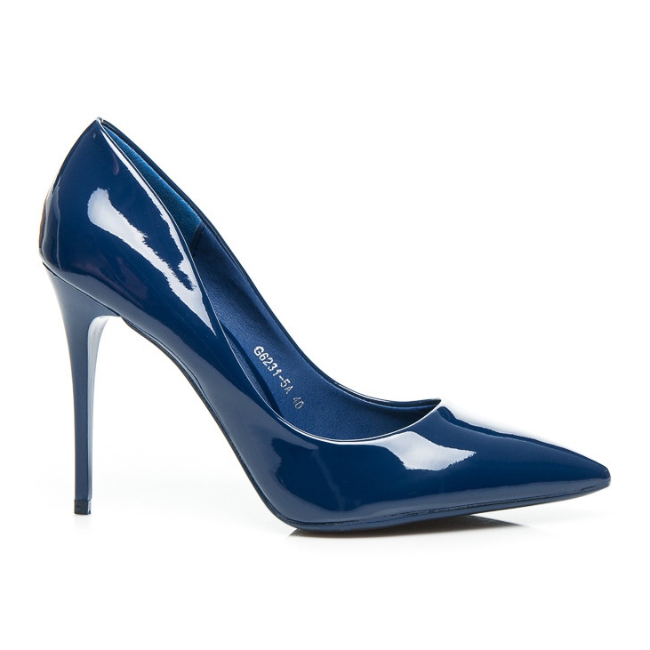 Queen Bee Tacchi alti Passion verniciati blu