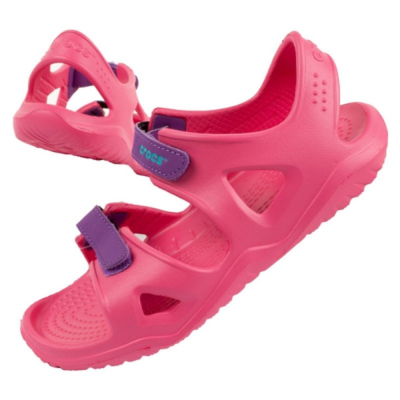 Sandali Crocs Swiftwater Jr 204988-600 rosa