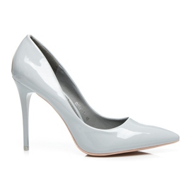Queen Bee Tacchi alti Passion verniciati grigio