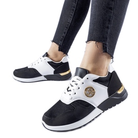 Sneakers sportive Almenno bianche e nere bianco