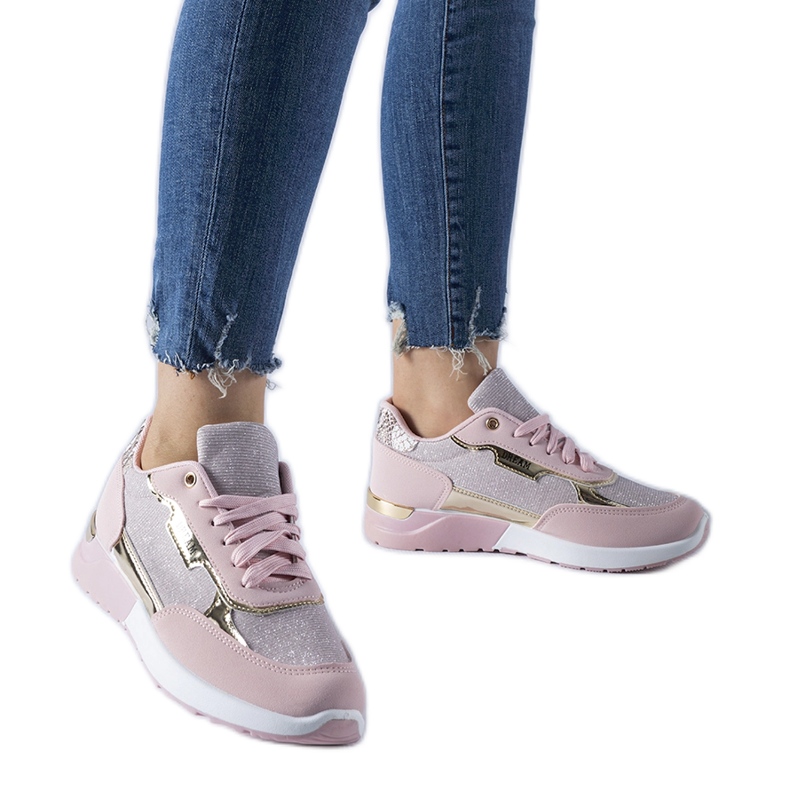 Sneakers Roganzuolo rosa glitter