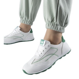 Sneaker sportiva bianca Pinarella bianco