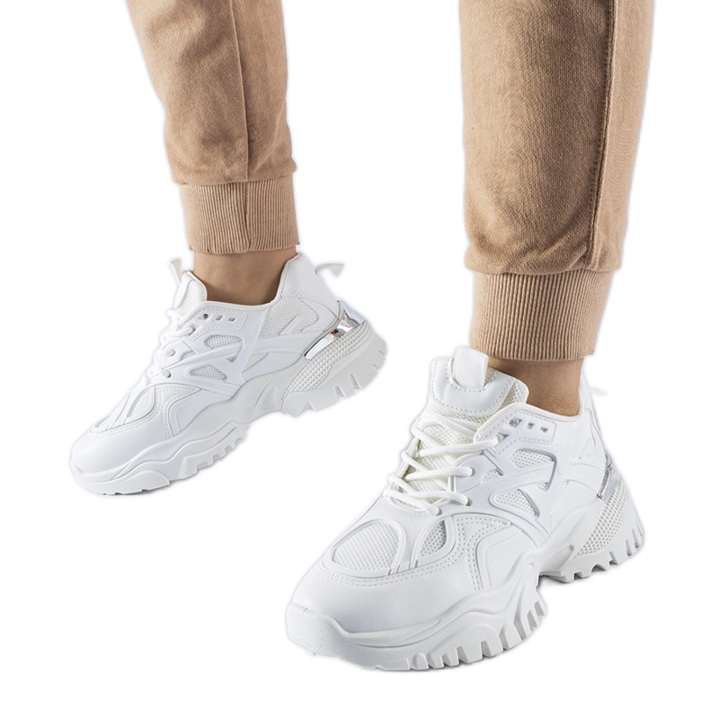 Sneakers sportive bianche Cislago bianca