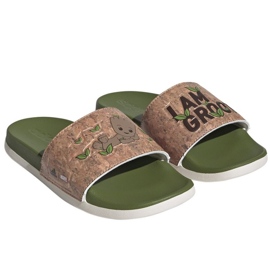 Infradito Adidas Adilette Comfort Jr ID8029 verde