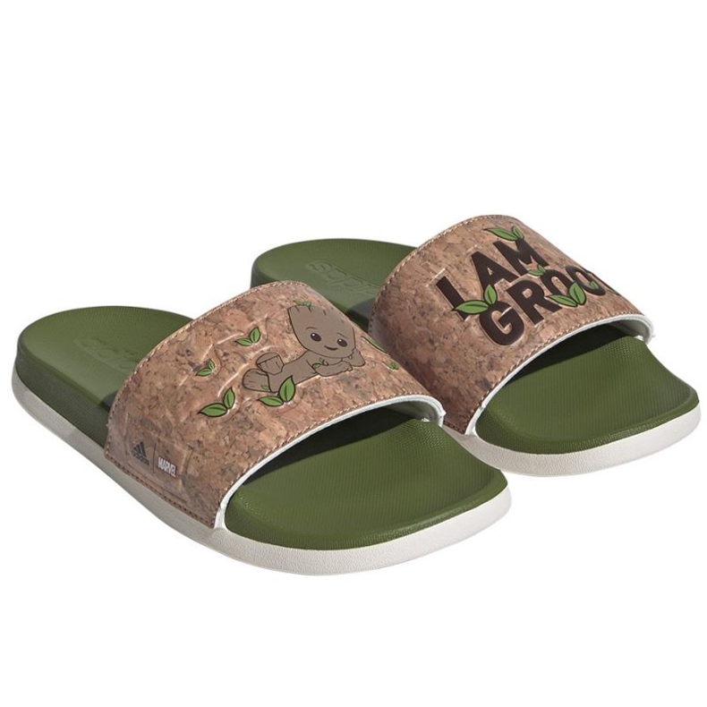 Infradito Adidas Adilette Comfort Jr ID8029 verde