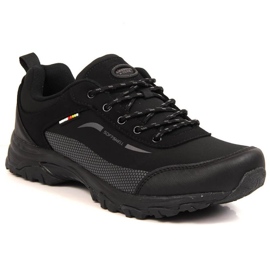 Scarpe da trekking impermeabili American Club M AM907, nere nero