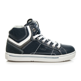 American Club Sneakers solide per ragazzo blu