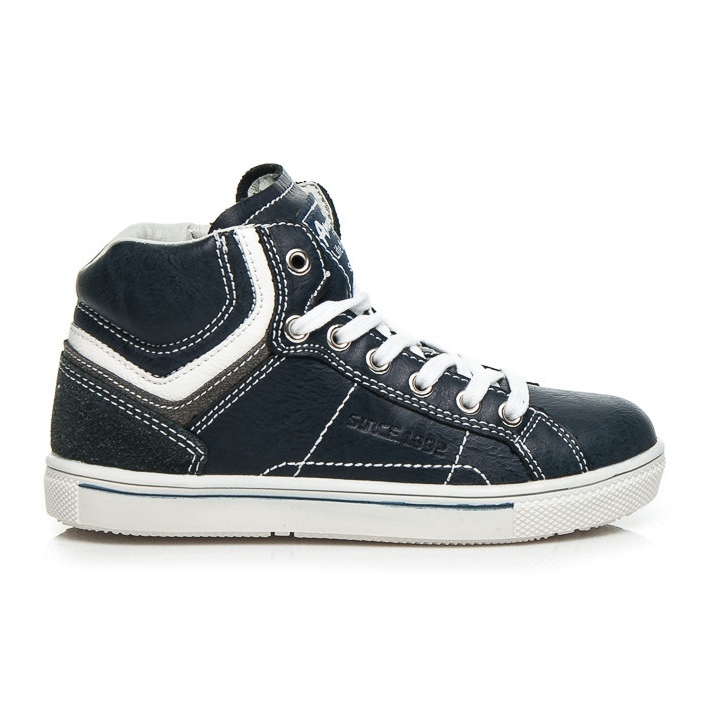 American Club Sneakers solide per ragazzo blu