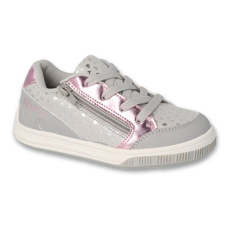 Befado sportivo per bambini 514Y003 grigio-rosa