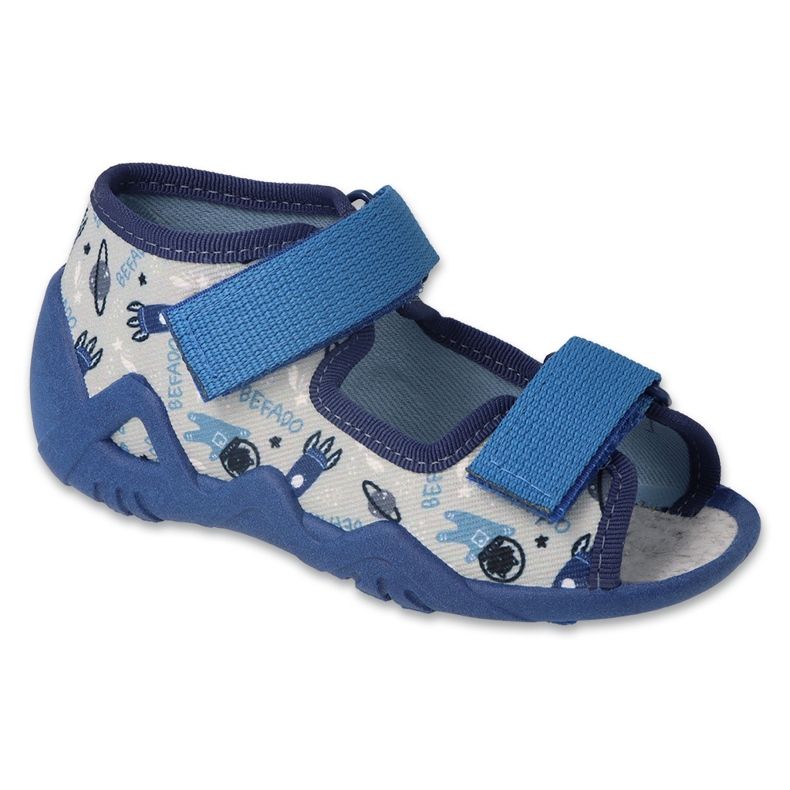 Scarpe per bambini Befado 350P044 grigio