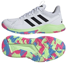 Scarpe da pallamano Adidas Court Flight W IE0840 bianca