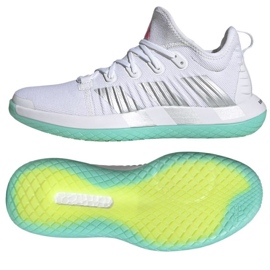 Scarpe da pallamano Adidas Stabil Next Gen W IG3402 bianca
