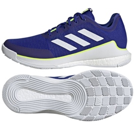 Scarpe da pallavolo Adidas Crazyflight M ID8705 blu