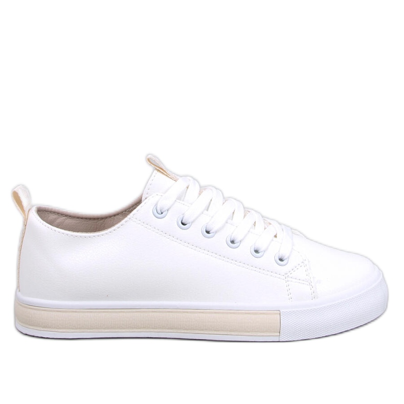 Sneakers Monae Beige da donna bianca