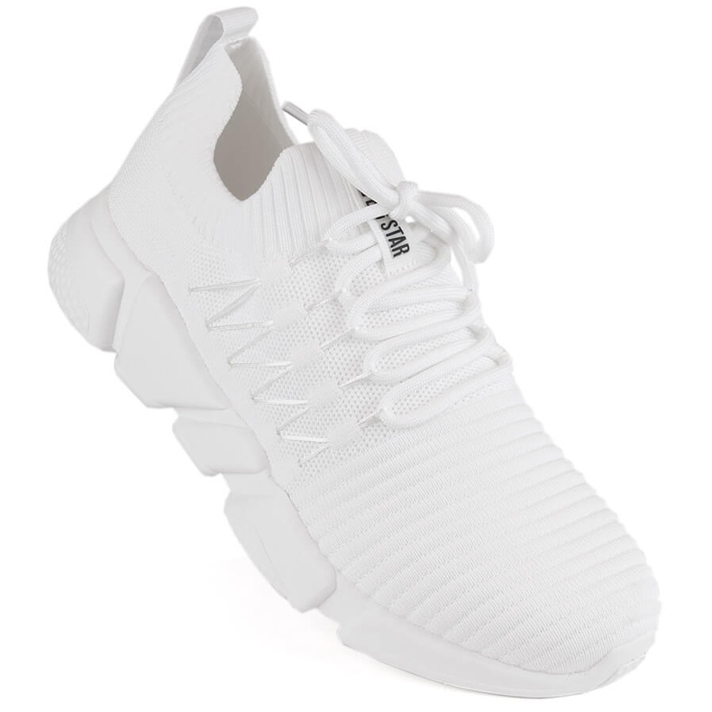 Scarpe sportive bianche leggere Big Star JJ274275 bianca