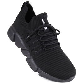 Scarpe sportive leggere nere Big Star JJ274278 nero