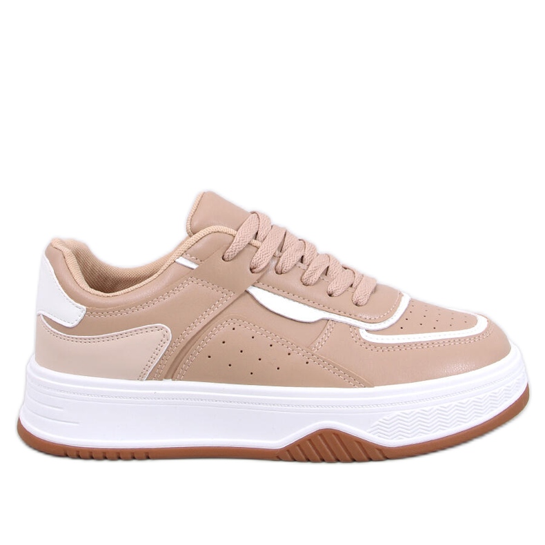 Sneakers Moriau Camel da donna beige
