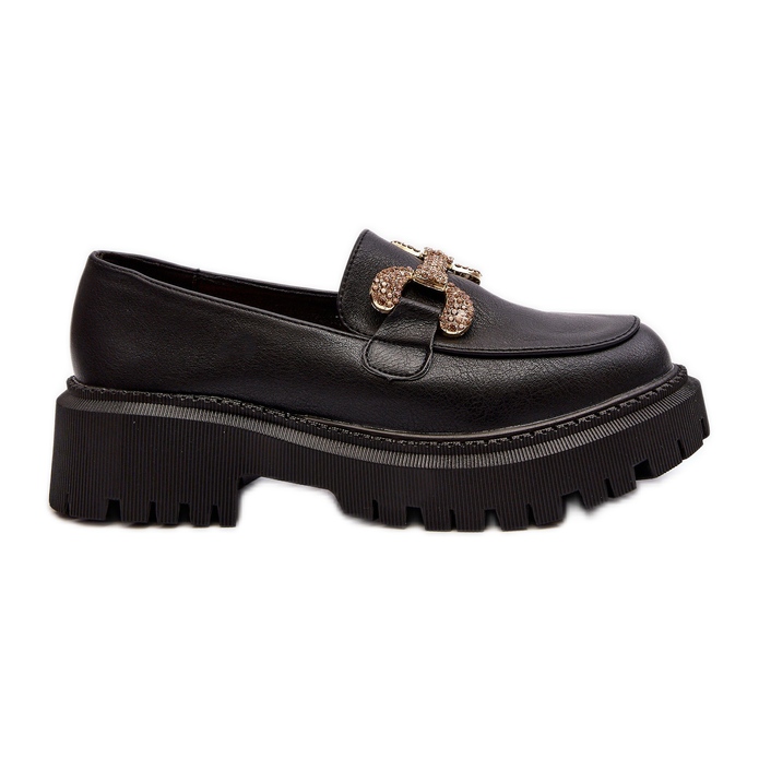 Mocassini Da Donna Con Decoro Gargi Nero