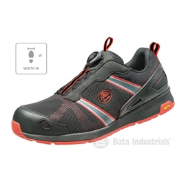 Scarpe Bata Industrials Bright 041 U MLI-B51B1 nere nero