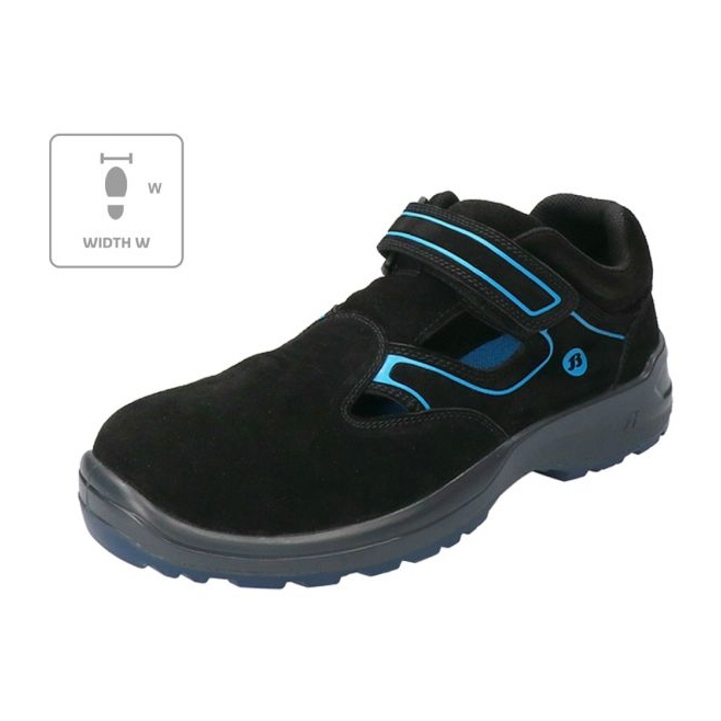 Sandali Bata Industrials Falcon Esd MLI-B76B1 neri nero